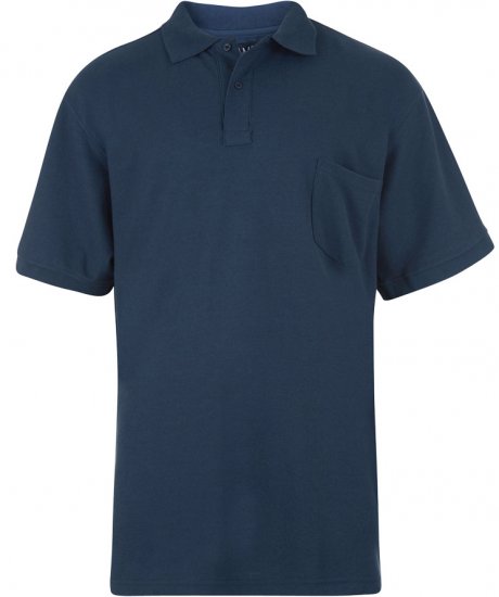 Kam Jeans Polo Denim - Polos - Polos homme grande taille