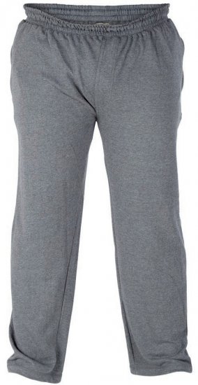 D555 Rory "Lightweight" Joggers Grey - Pantalons/shorts de survêtement - Survêtement/jogging grandes tailles