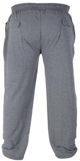D555 Rory "Lightweight" Joggers Grey - Pantalons/shorts de survêtement - Survêtement/jogging grandes tailles