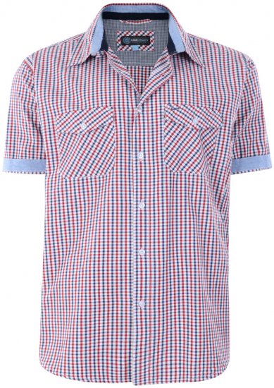 Kam Jeans Gingham Shirt - Chemises - Chemises Grandes Tailles Hommes