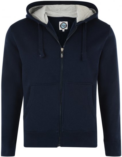 Kam Jeans Hoodie Navy - Sweatshirts & hoodies - Sweatshirts/Hoodies grande taille homme