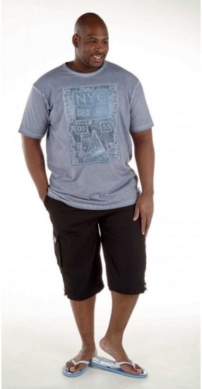 D555 Kelsey T-shirt - T-shirts - T-shirts Homme Grande Taille