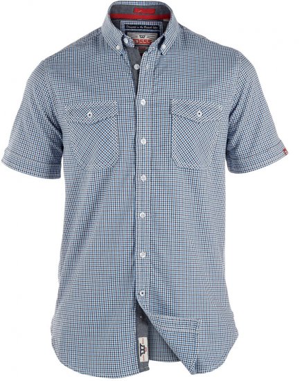 D555 Jed Short Sleeve Shirt - Chemises - Chemises Grandes Tailles Hommes