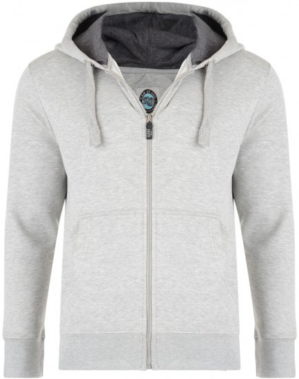 Kam Jeans Hoodie Grey - Sweatshirts & hoodies - Sweatshirts/Hoodies grande taille homme