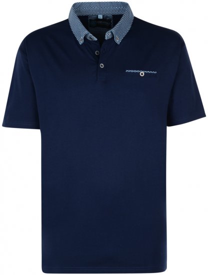 Kam Jeans Jersey Polo - Polos - Polos homme grande taille