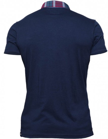 Mish Mash Vinny Navy - Polos - Polos homme grande taille