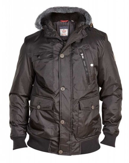 D555 JERRARD Bomber Jacket - Vestes - Vestes homme grandes tailles
