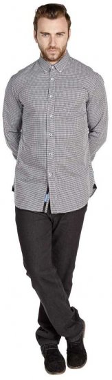 D555 Garret Shirt With Contrast Details - Chemises - Chemises Grandes Tailles Hommes