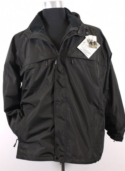 Marc & Mark 3-in-1 Lech Tech-jacket Black - Vestes - Vestes homme grandes tailles