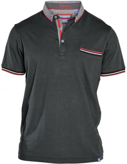 D555 ALLEN Short Sleeve Polo - Polos - Polos homme grande taille