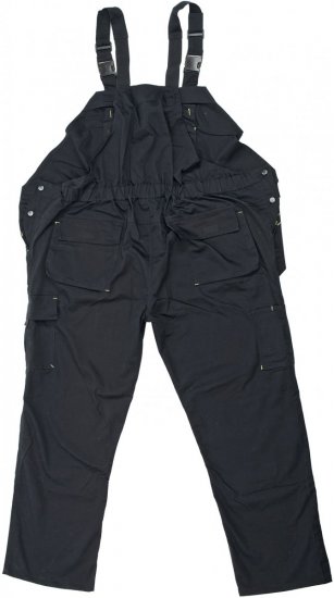 Marc & Mark Work-bib Black - Vêtements de travail - Vêtements de travail grandes tailles