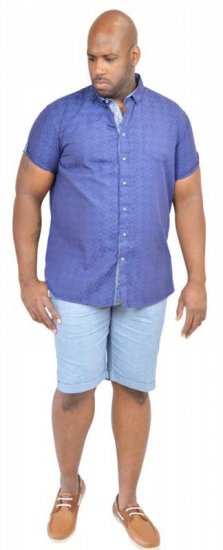 D555 ARNOLD Short Sleeve Shirt - Chemises - Chemises Grandes Tailles Hommes