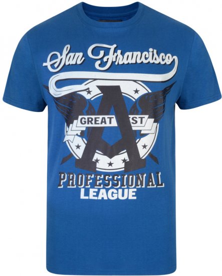 Kam Jeans San Francisco State 2-pack T-shirt - T-shirts - T-shirts Homme Grande Taille