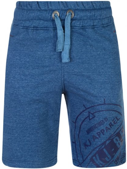 Kam Jeans 302 Fashion Sweat Shorts Blue - Pantalons/shorts de survêtement - Survêtement/jogging grandes tailles