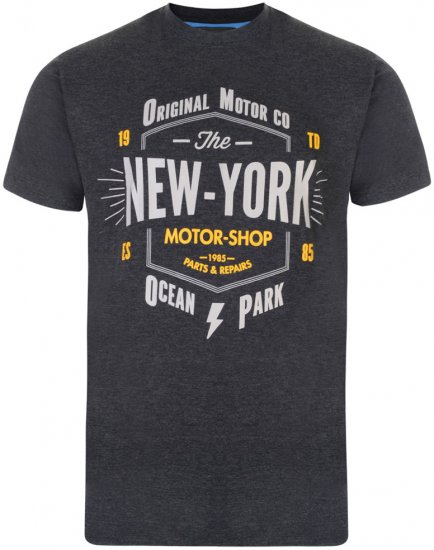 Kam Jeans New York Tee - T-shirts - T-shirts Homme Grande Taille