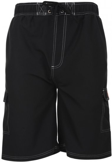 Motley Denim Swim Shorts Black - Sous-vêtements & bain - Sous-vêtements Grande Taille