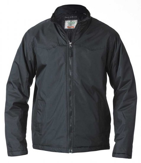 D555 Rayford Light Padded Jacket Black - Vestes - Vestes homme grandes tailles