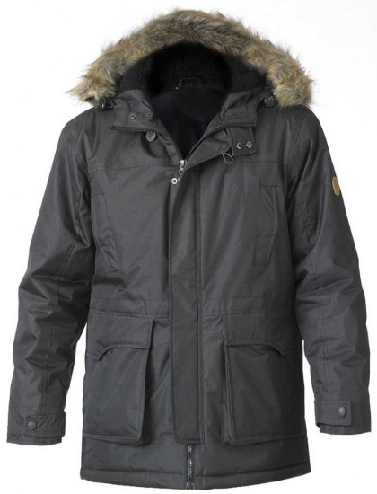 D555 Lovett Parka Dark Khaki - Vestes - Vestes homme grandes tailles