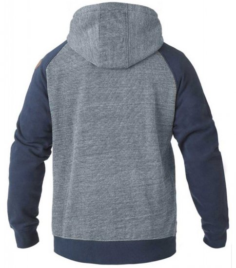 D555 Cristiano Hoodie Blue/Navy - Sweatshirts & hoodies - Sweatshirts/Hoodies grande taille homme