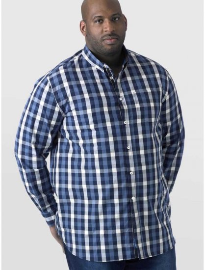 D555 Webber LS Shirt - Chemises - Chemises Grandes Tailles Hommes