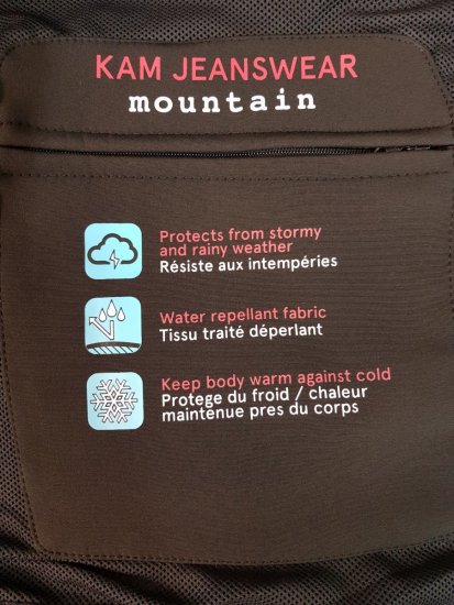 Kam Jeans Veste légère - Vestes - Vestes homme grandes tailles