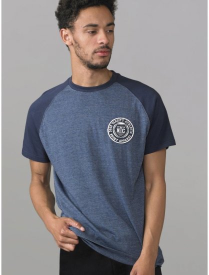 D555 Spencer T-shirt Navy - T-shirts - T-shirts Homme Grande Taille