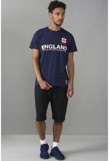 D555 Leon T-shirt Navy - T-shirts - T-shirts Homme Grande Taille