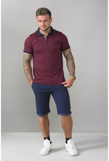 D555 Rupert Shorts Navy - Shorts - Shorts hommes grande taille