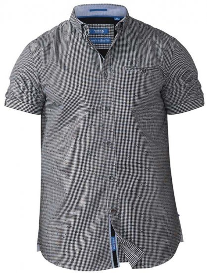 D555 Skyler Short Sleeve Shirt - Chemises - Chemises Grandes Tailles Hommes