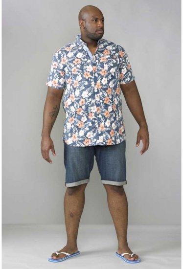 D555 Arix Denim Stretch Shorts - Shorts - Shorts hommes grande taille