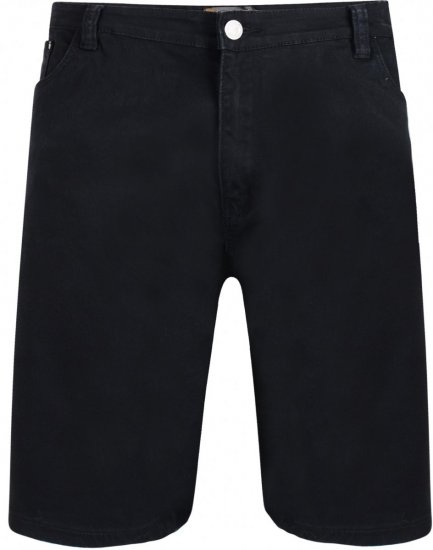 Kam Jeans Alba2 Shorts Black - Shorts - Shorts hommes grande taille