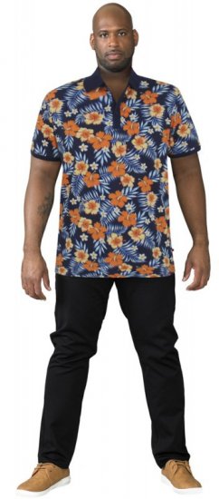 D555 Cyprus Hawaii Polo Shirt - Polos - Polos homme grande taille