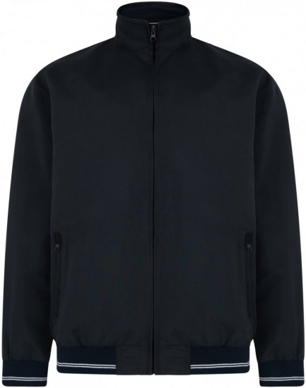 Kam Jeans 436 Summer Jacket Black - Vestes - Vestes homme grandes tailles