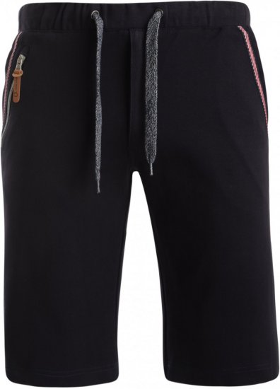 Kam Jeans 318 Fashion Jersey Shorts Black - Pantalons/Shorts de survêtement - Survêtement/jogging grandes tailles