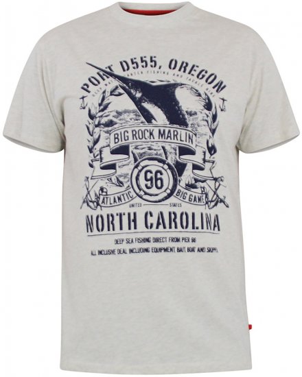 D555 Genoa Short Sleeve Shirt & T-shirt Combo - Chemises - Chemises Grandes Tailles Hommes