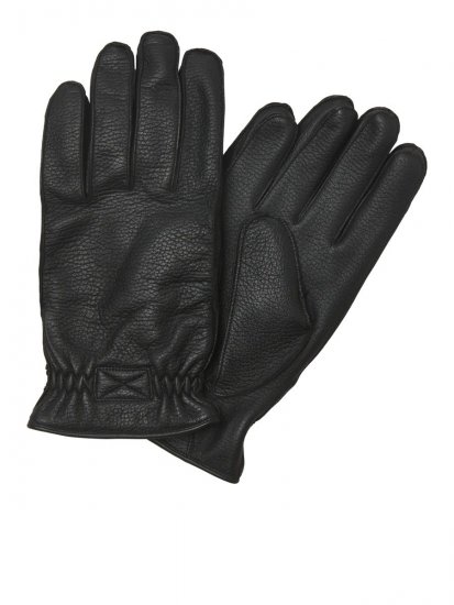 Jack & Jones Wayne Gants en cuir Noir - Gants - 