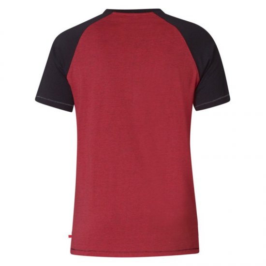 D555 Jarvis T-shirt Red - T-shirts - T-shirts Homme Grande Taille