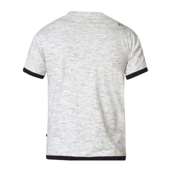 D555 Merlin T-shirt Grey - T-shirts - T-shirts Homme Grande Taille