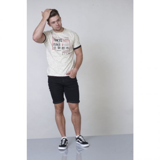 D555 Merlin T-shirt Grey - T-shirts - T-shirts Homme Grande Taille