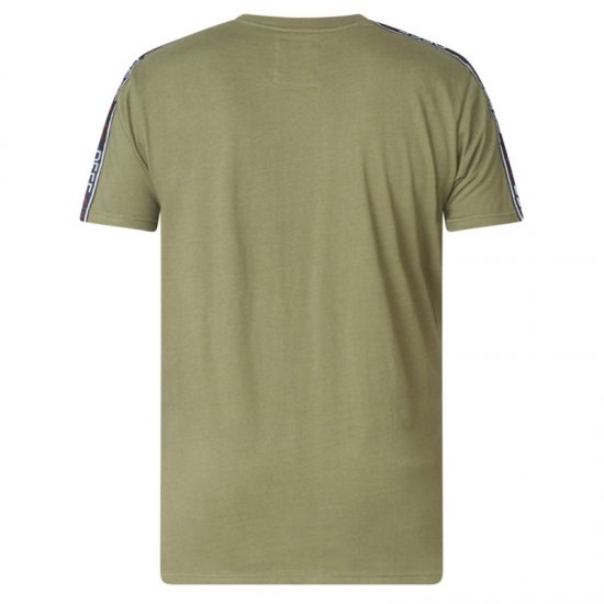 D555 Kambria Couture T-shirt Khaki - T-shirts - T-shirts Homme Grande Taille