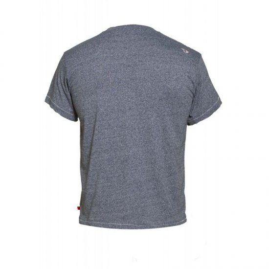 D555 Tempa T-shirt Navy Twist - T-shirts - T-shirts Homme Grande Taille