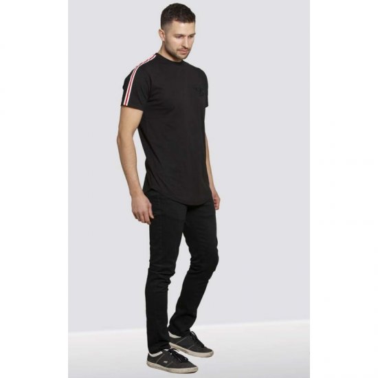 D555 Anderson Couture T-shirt Black - T-shirts - T-shirts Homme Grande Taille