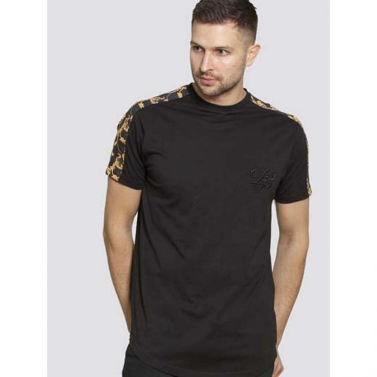 D555 Damien Couture T-shirt Black - T-shirts - T-shirts Homme Grande Taille