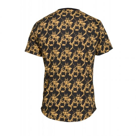 D555 Dave Couture T-shirt Black - T-shirts - T-shirts Homme Grande Taille
