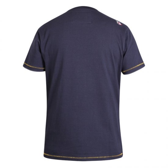 D555 Slater T-shirt Navy - T-shirts - T-shirts Homme Grande Taille