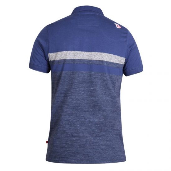 D555 Lawson Polo Navy - Polos - Polos homme grande taille