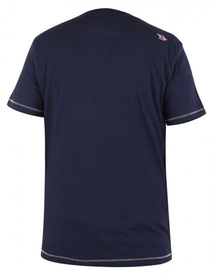 D555 Ashburton Printed T-Shirt - T-shirts - T-shirts Homme Grande Taille