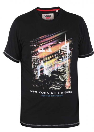 D555 Cambrone Printed T-Shirt - T-shirts - T-shirts Homme Grande Taille