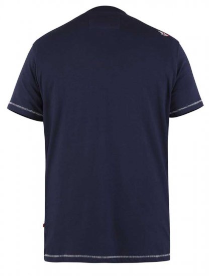 D555 Axbridge Motorbike Printed T-Shirt - T-shirts - T-shirts Homme Grande Taille