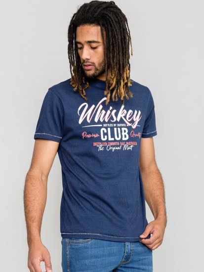 D555 ROSS Printed T-Shirt - T-shirts - T-shirts Homme Grande Taille